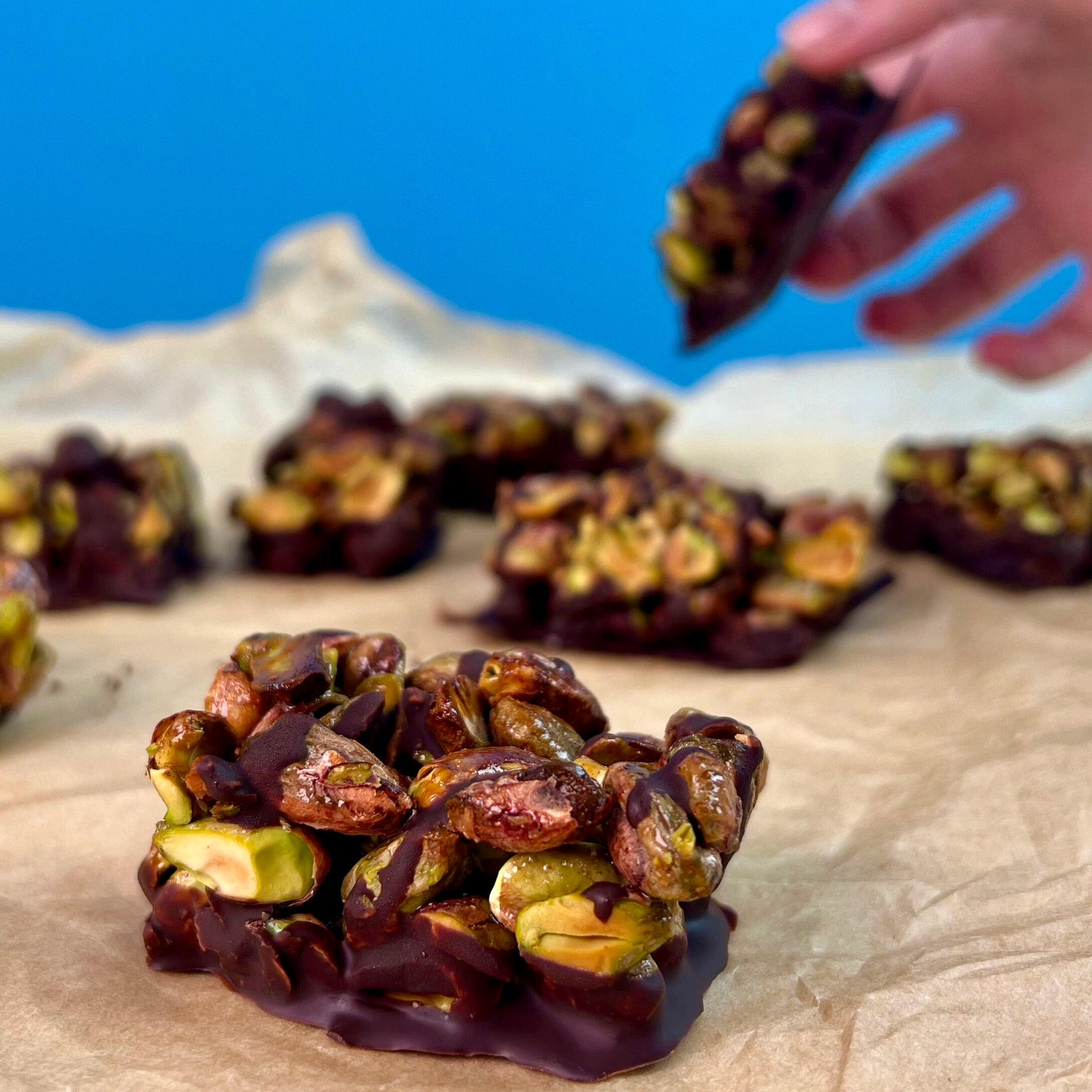 Pistacie bar | Chokoladebar med pistacie