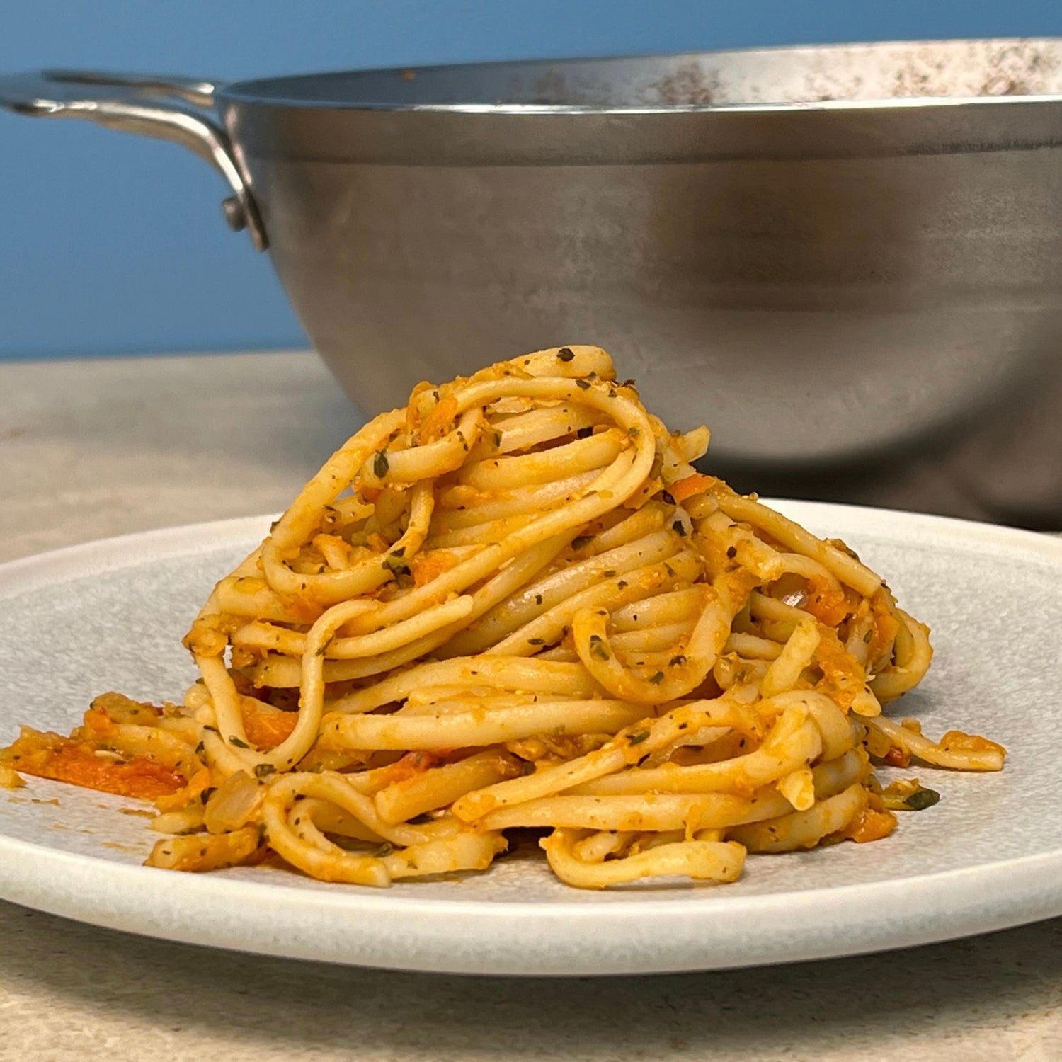 Vegetarisk bolognese | Vegetarisk bolognese med linser og grøntsager