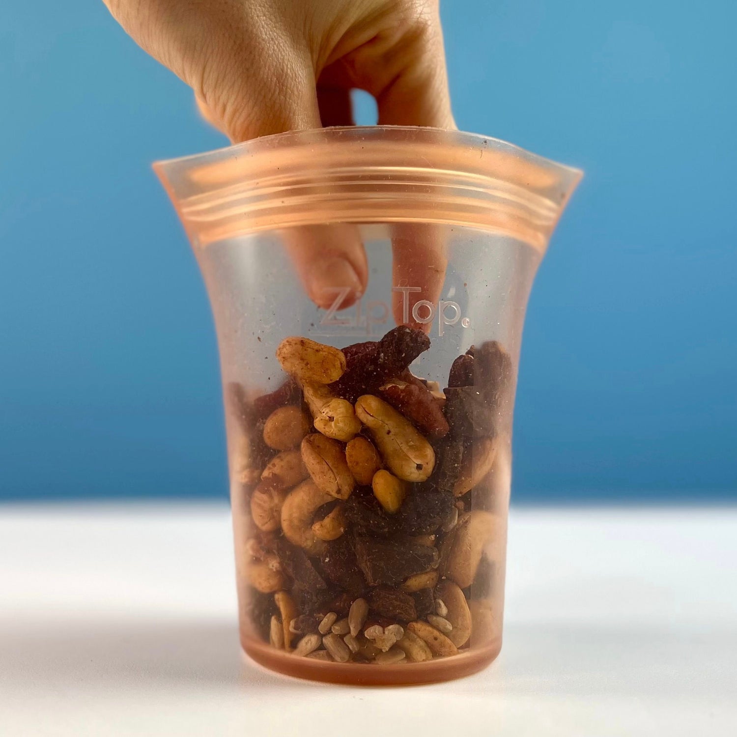 Trail mix | Trail mix med nødder, tørret frugt og chokolade