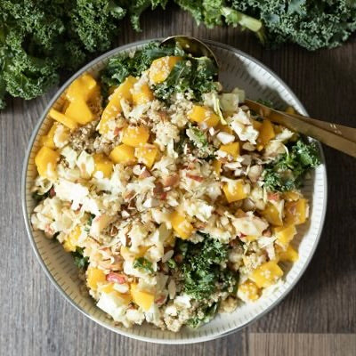 Måltidssalat med quinoa | Mættende salat med quinoa og mango