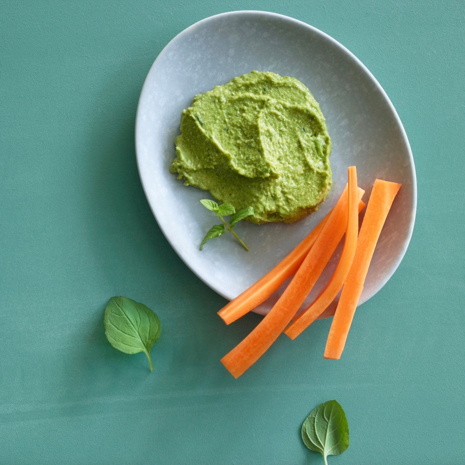 Ærtehummus | Hummus af grønne ærter og koriander