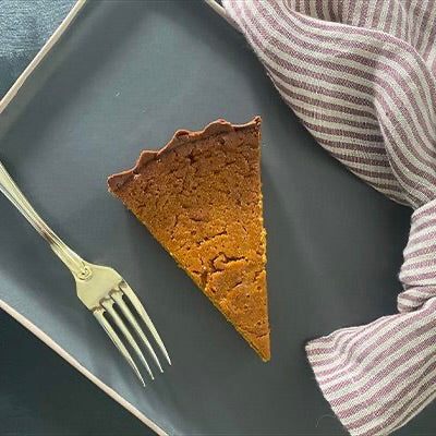 Sund Pumpkin Pie | Glutenfri og sukkerfri græskartærte