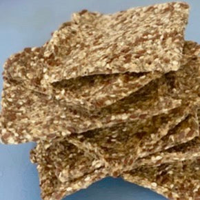 Phyto crackers | Knækbrød med sesam og hørfrø