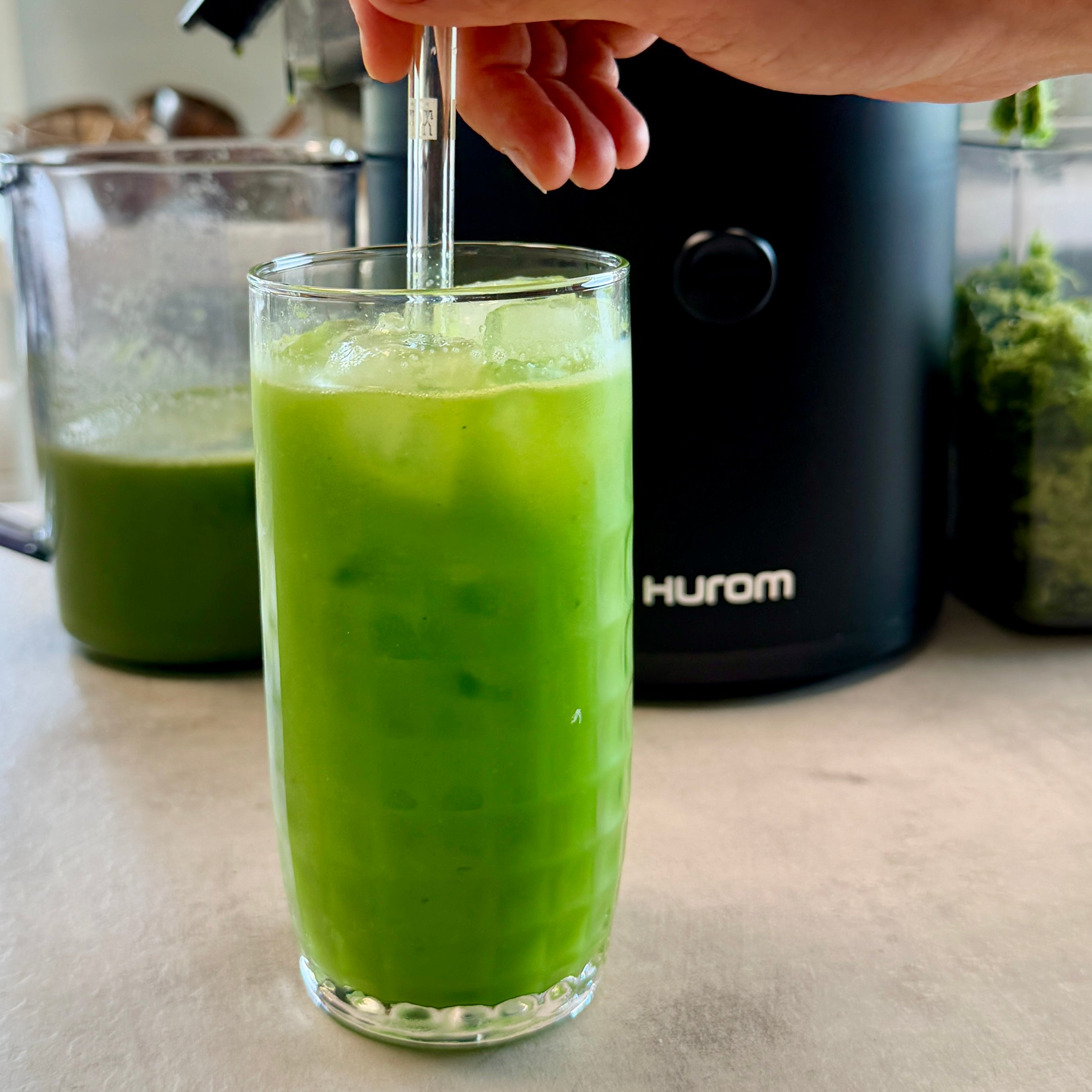 Green refresh juice | Grøn juice med persille og bladselleri