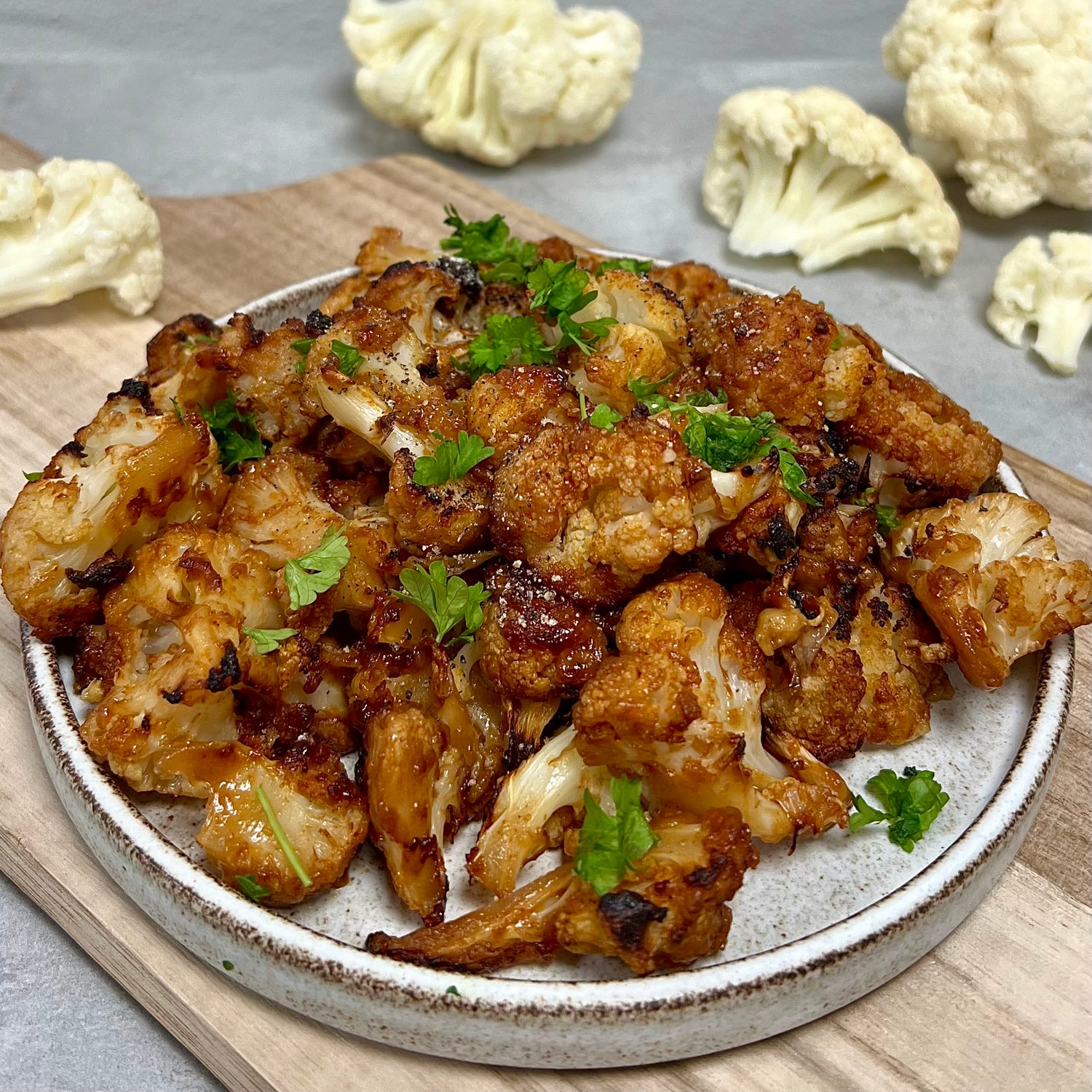 Blomkåls hotwings | Hotwings af blomkål