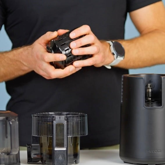 Sådan samler og rengør du Hurom H70-FT Easy Clean