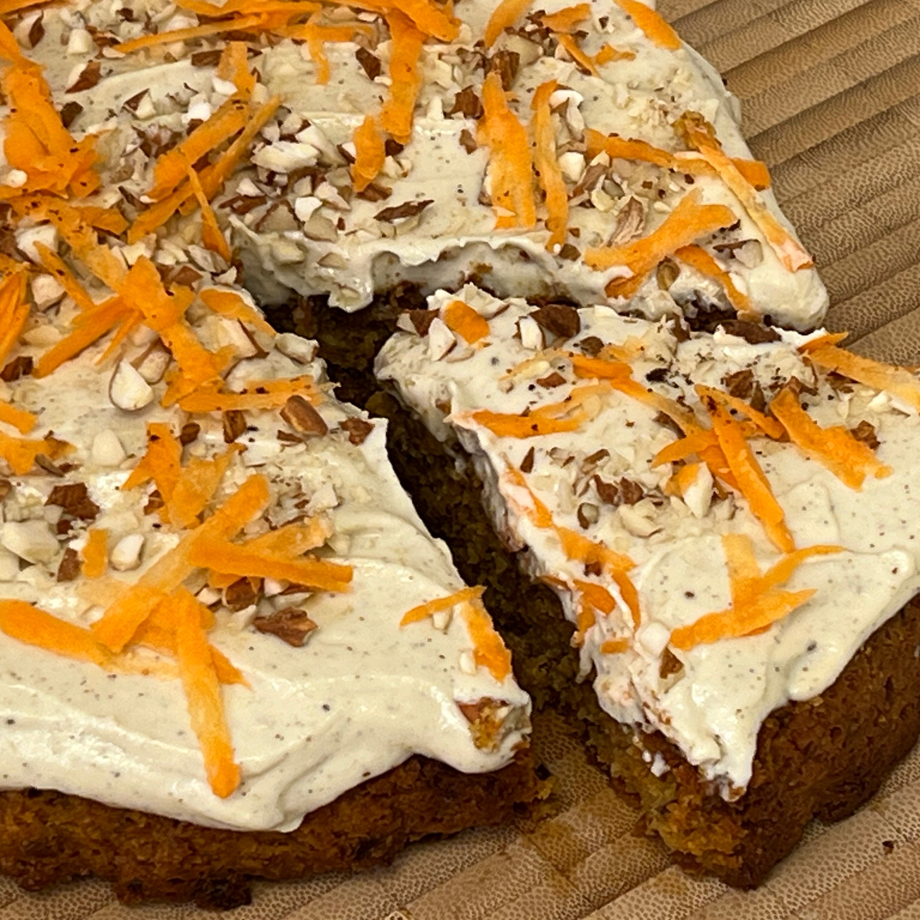  Vegansk og glutenfri gulerodskage | Svampet gulerodskage uden gluten