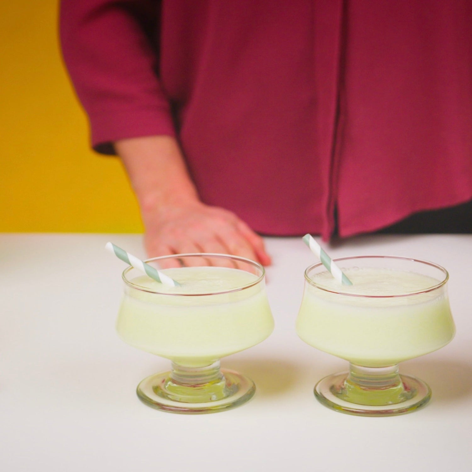 Virgin margarita | Cocktail med melon & lime