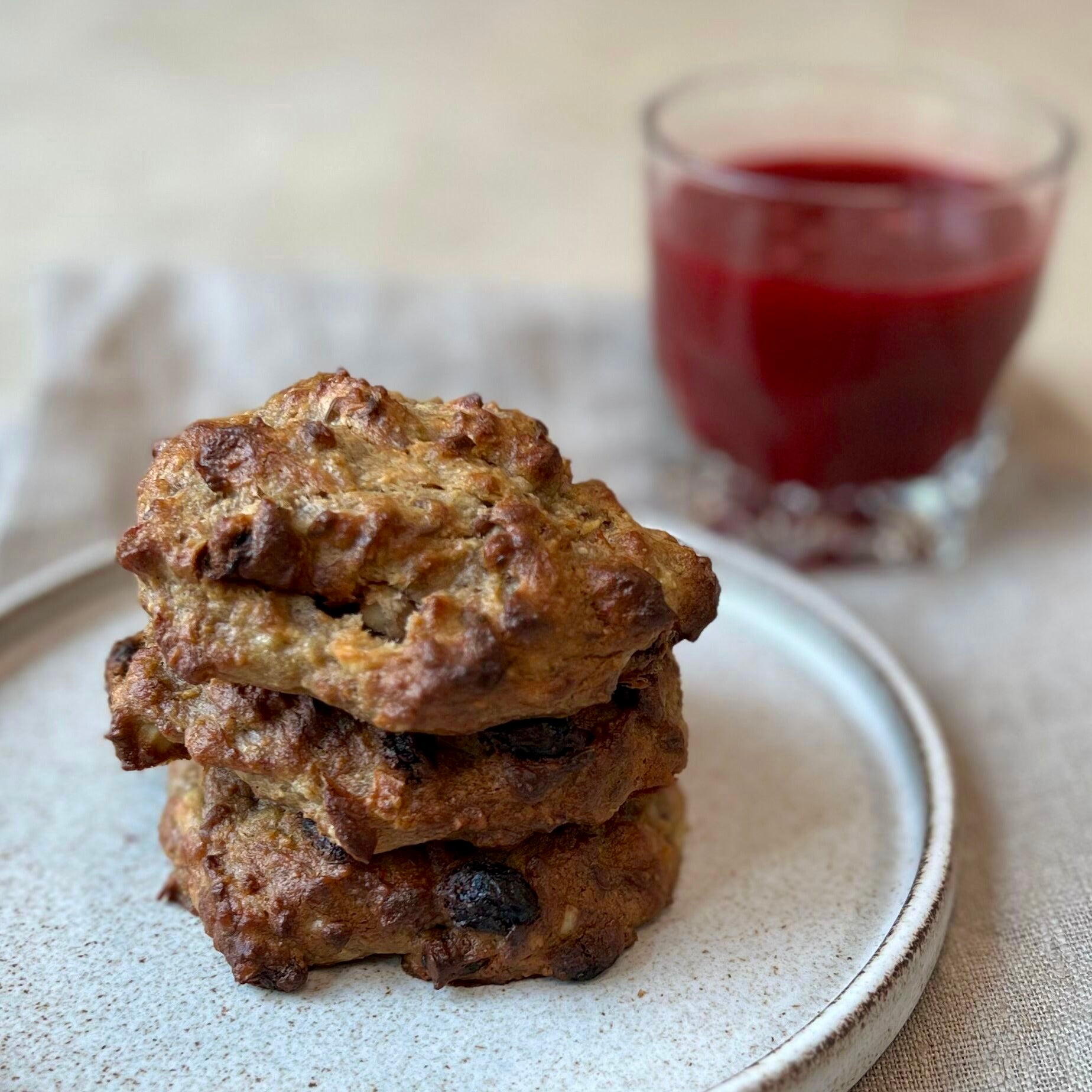 Morgenmadscookies | Glutenfri cookies med nødder og gojibær