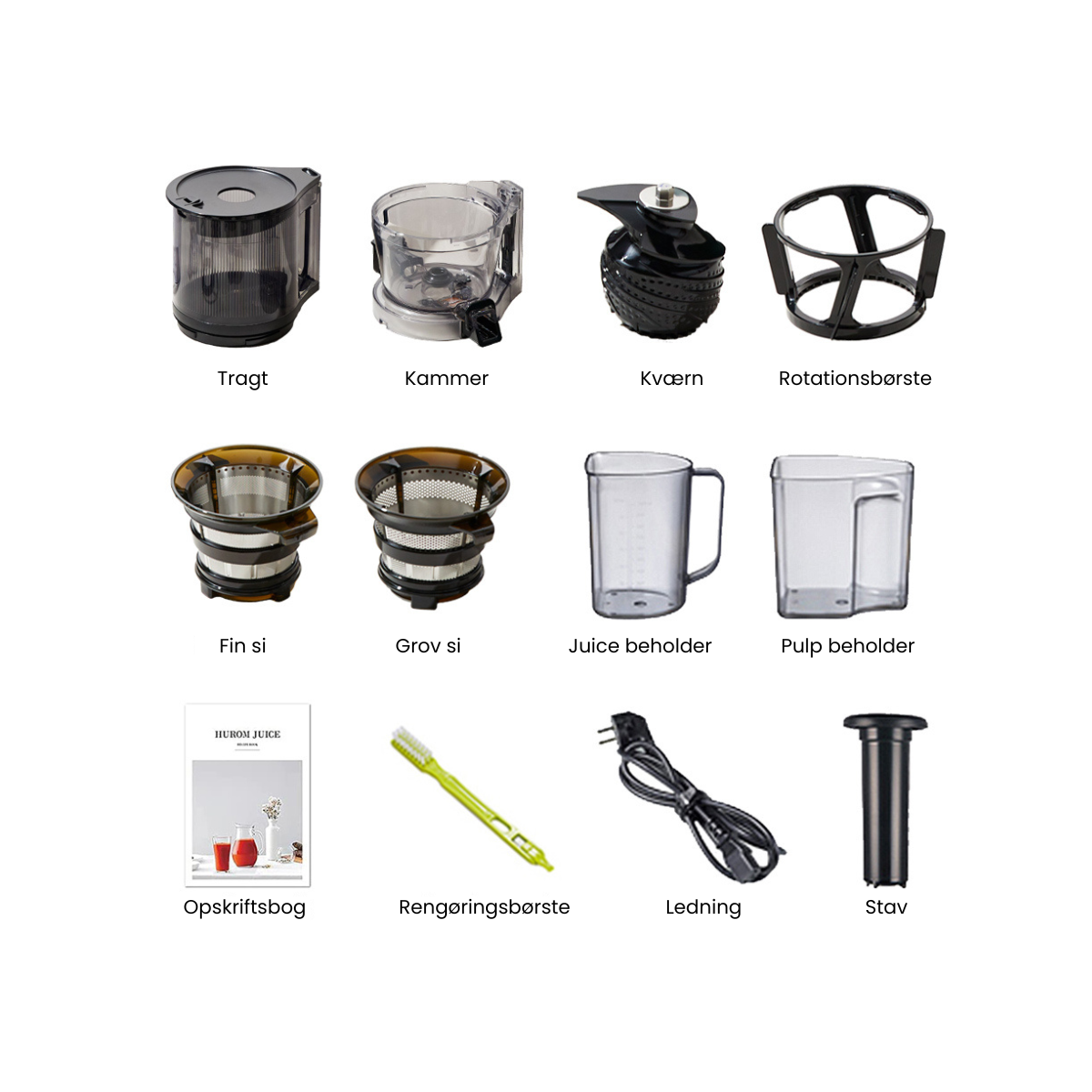 Hurom H320N slowjuicer, Grå