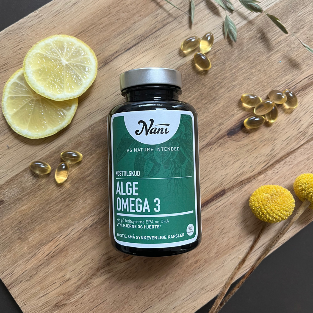 Nani Alge Omega 3, 90 stk.