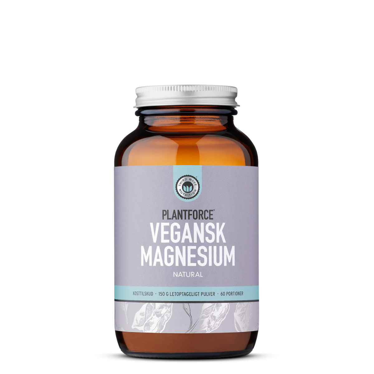 Plantforce Vegansk Magnesium Natural, 150 g