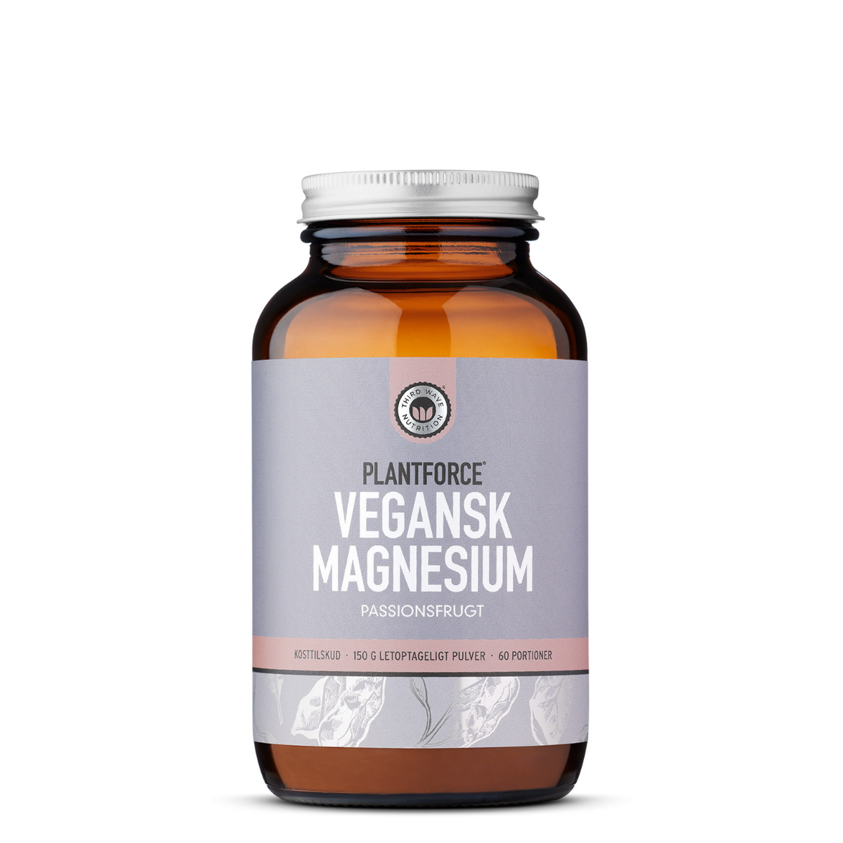 Plantforce Vegansk Magnesium Passionsfrugt, 150 g