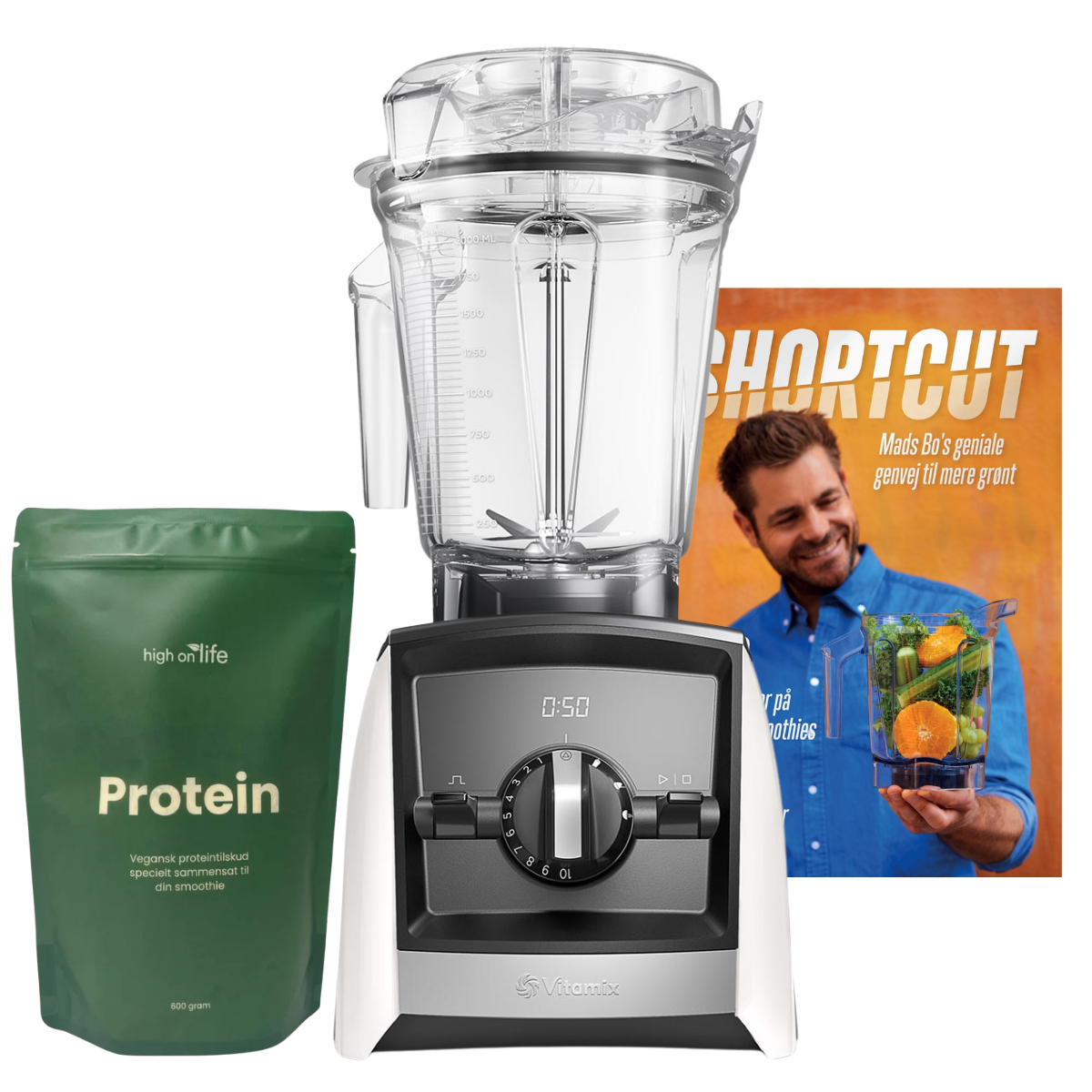 Vitamix A2500 inkl. Smoothie kit, Hvid