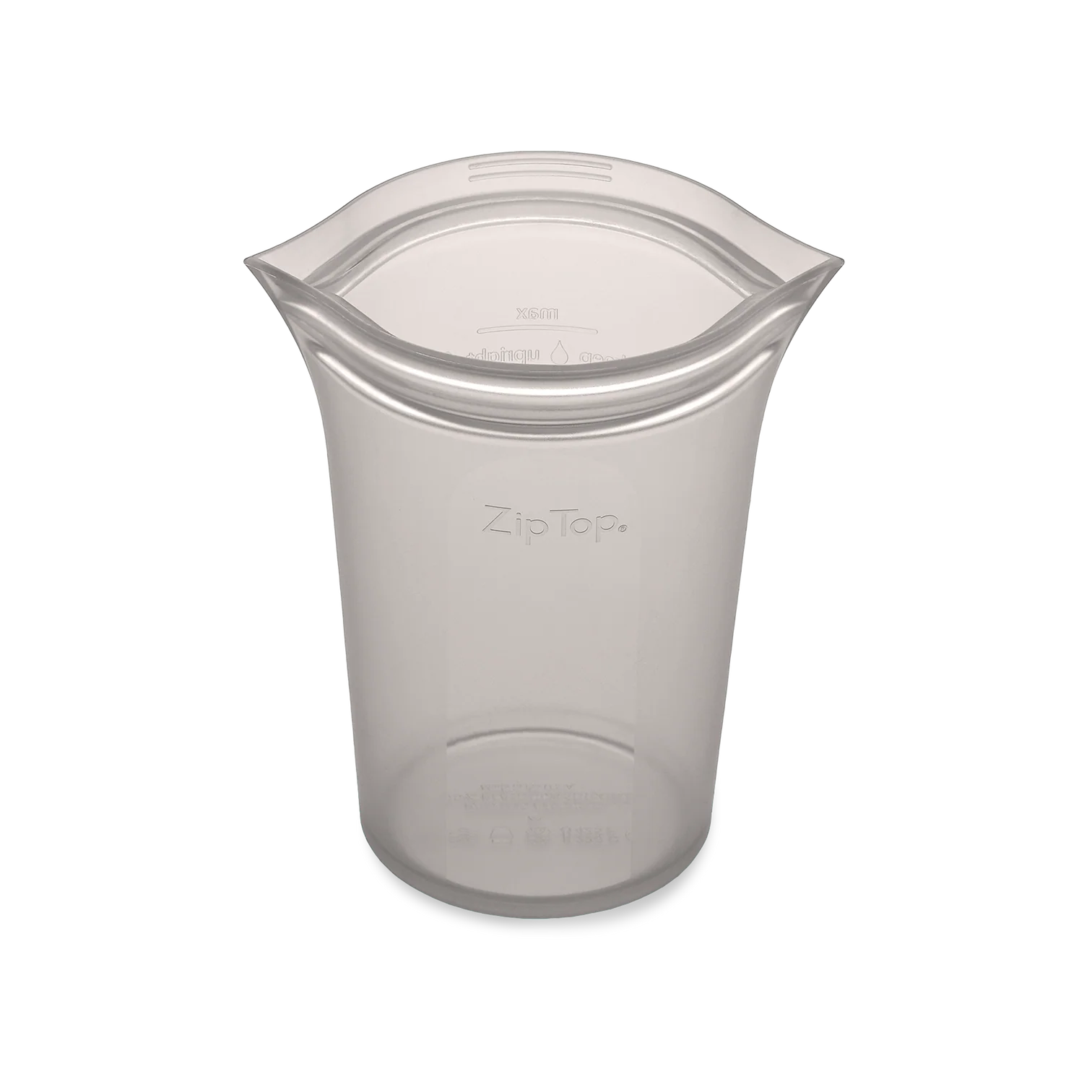 Zip Top Stor Kop, Grå