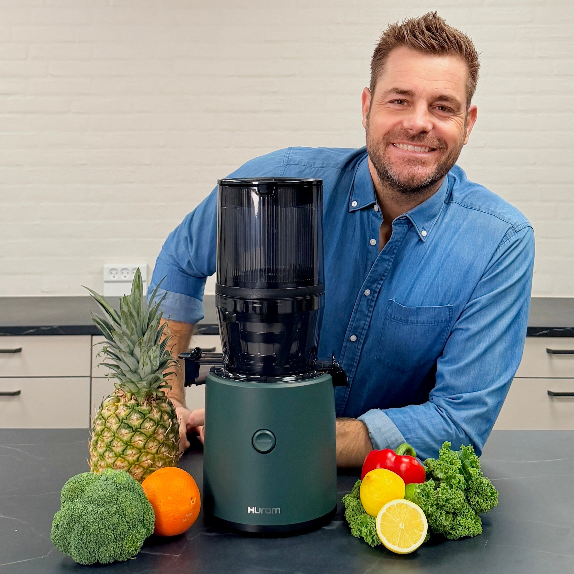 Hurom H320N slowjuicer, Grøn