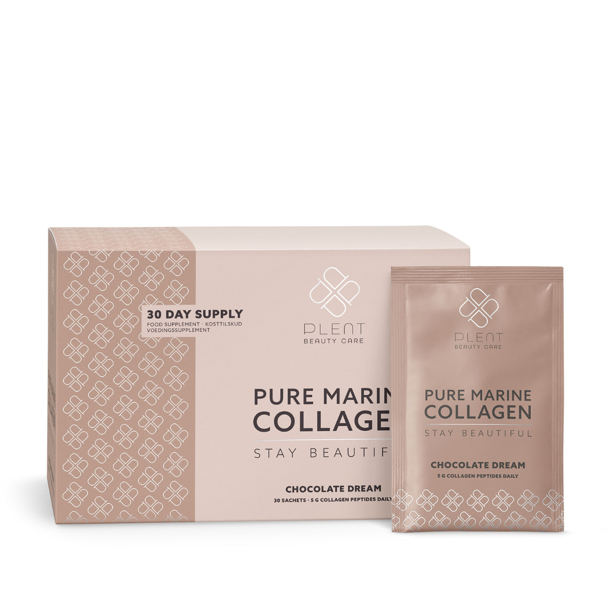 Plent Marine Collagen Chocolate Dream, 30 breve