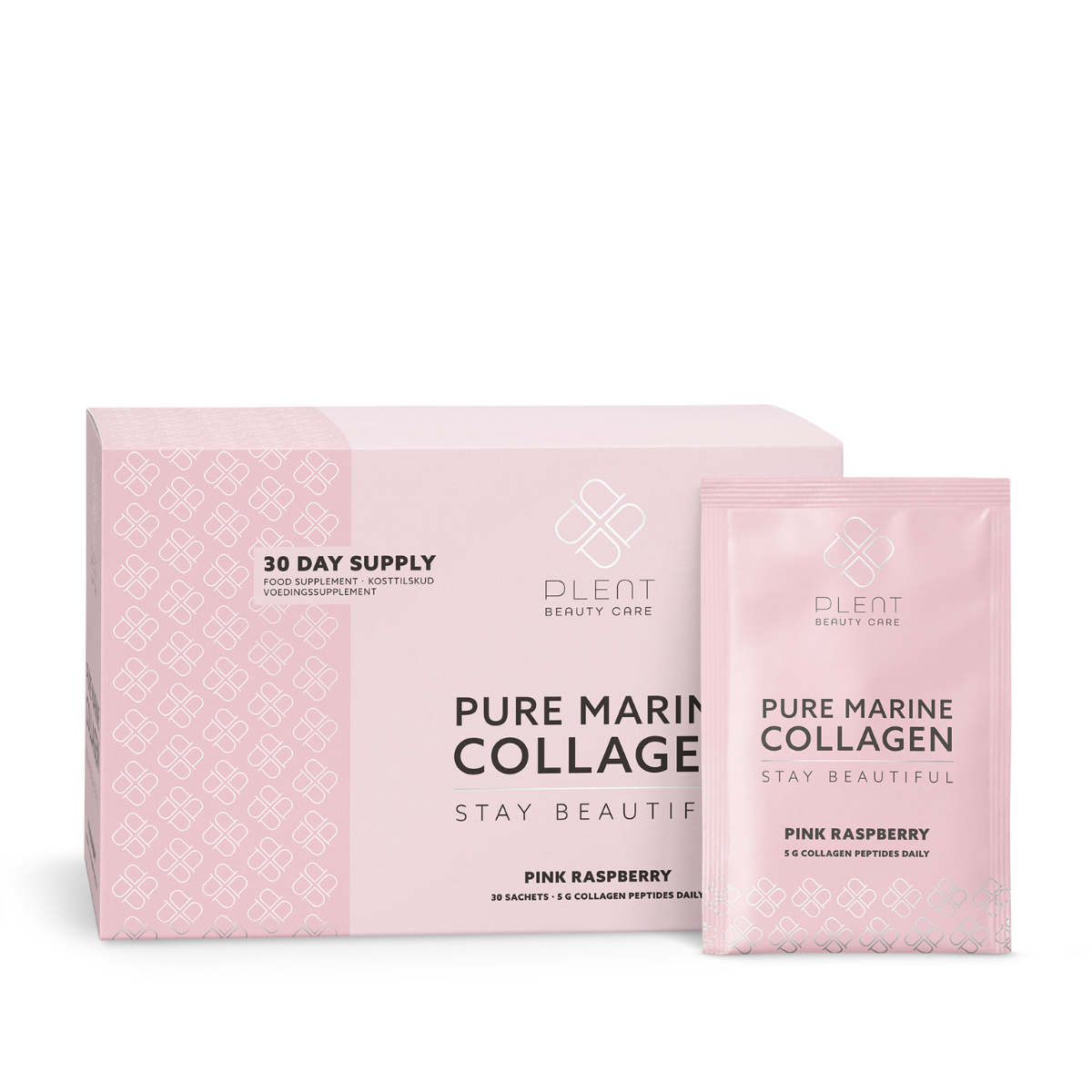 Plent Marine Collagen Pink Raspberry, 30 breve