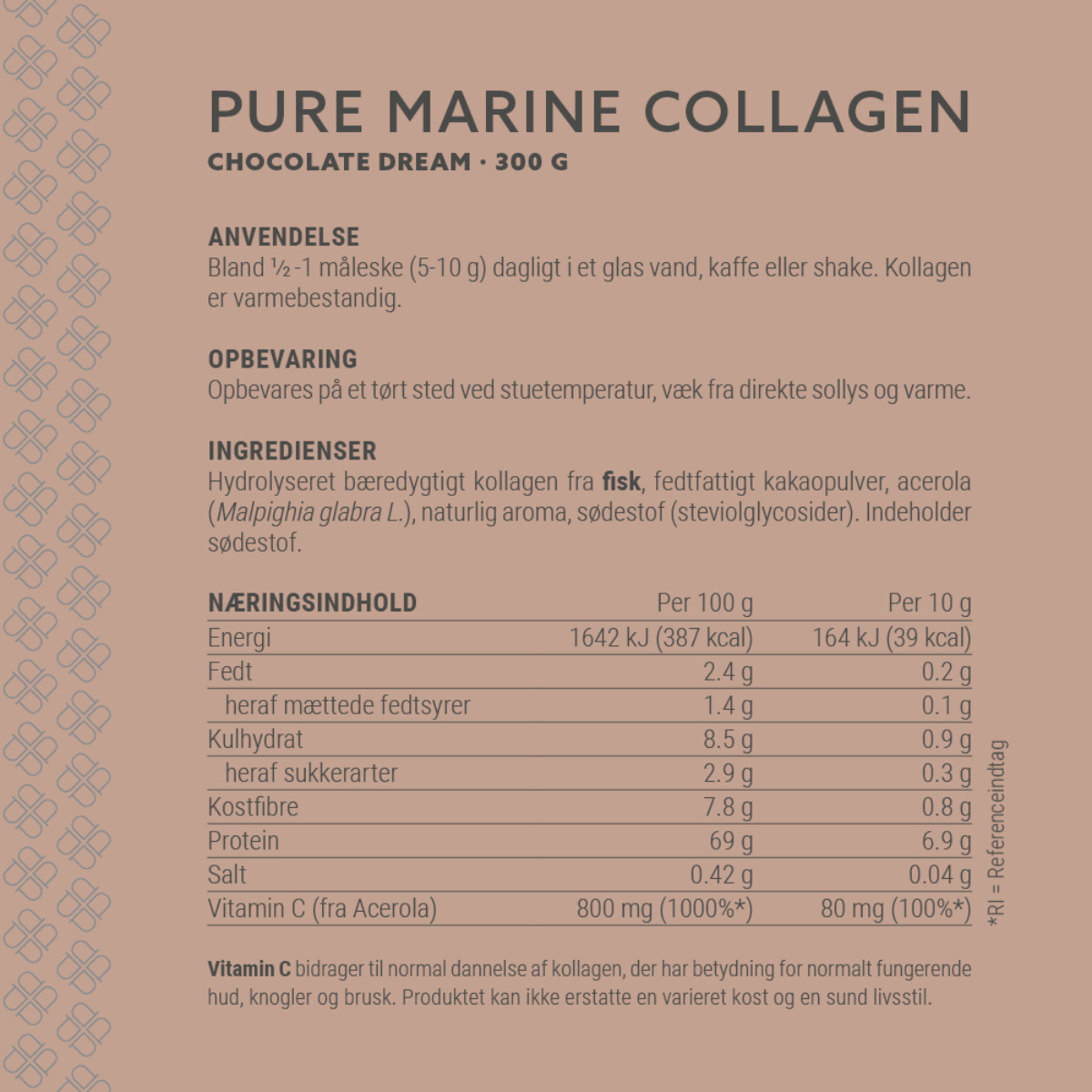 Plent Marine Collagen Chocolate Dream, 300 g