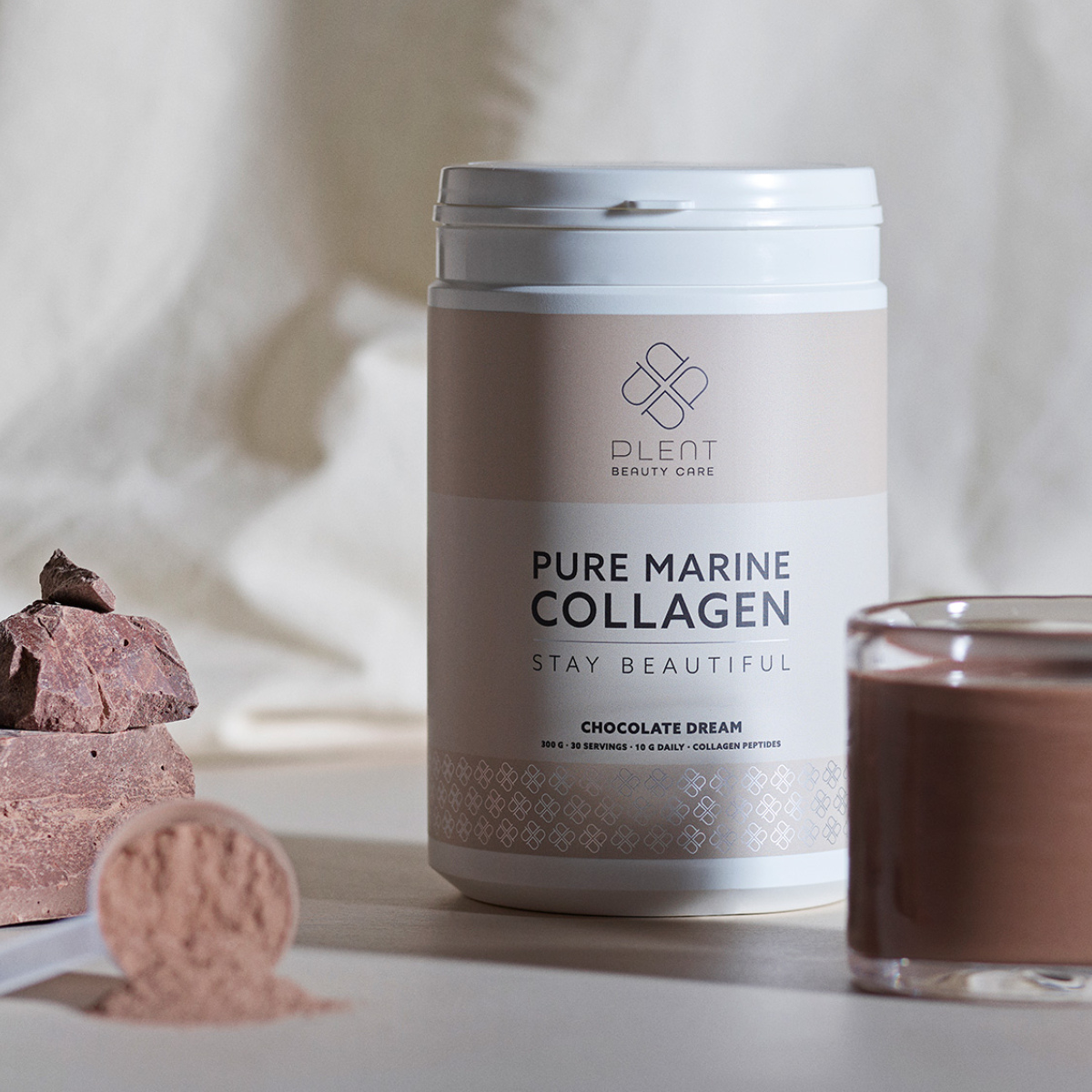 Plent Marine Collagen Chocolate Dream, 300 g