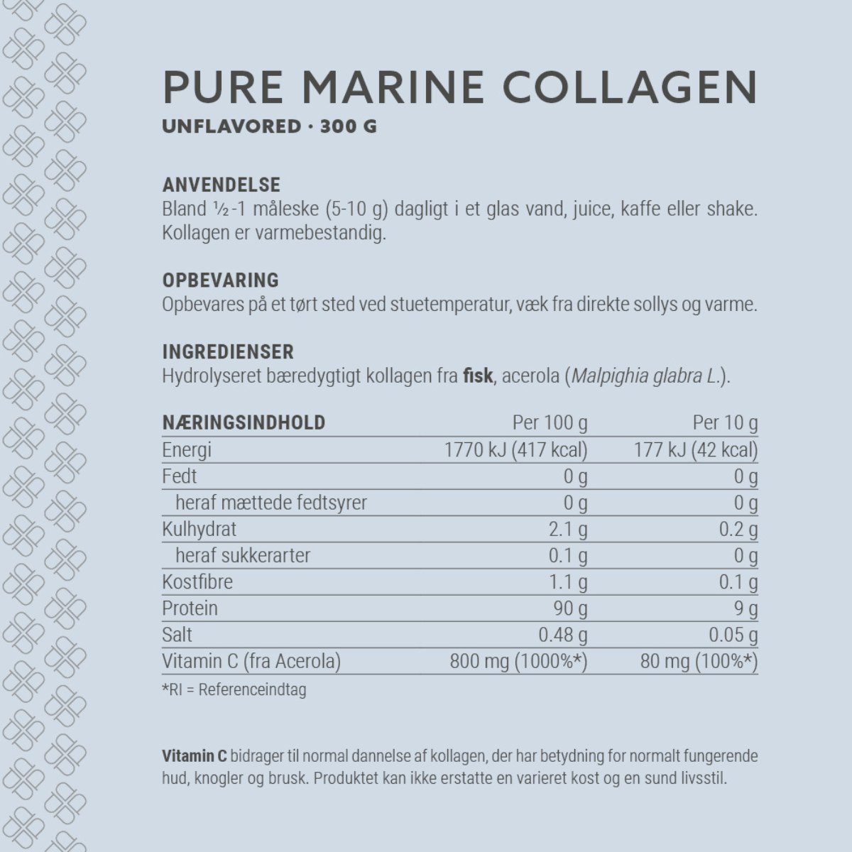 Plent Marine Collagen Unflavored, 300 g